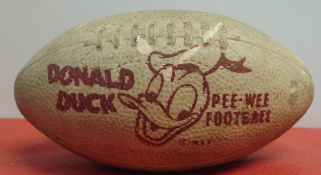 Donald Duck Vintage Pee-Wee Football