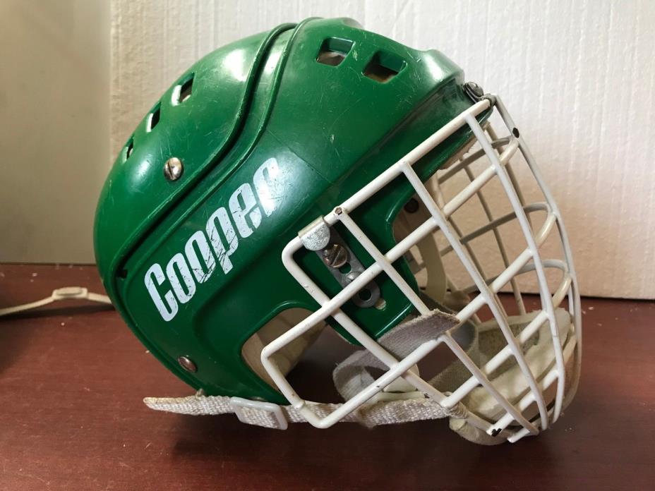 !!! VINTAGE HOCKEY HELMET SK600S WITH CAGE SHIELD MODEL 401!!! VERY RARE !!!