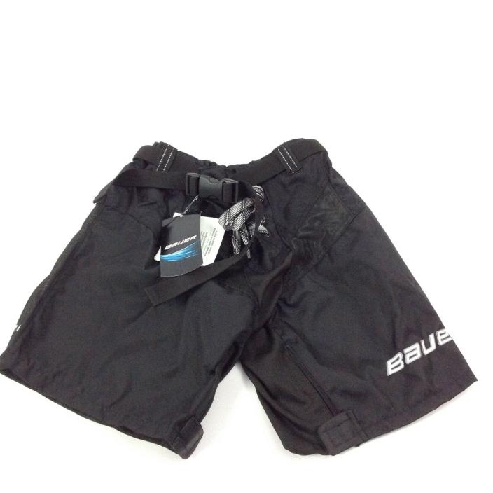 Bauer Hockey Team Pant Cover Shell  Jr. -RT Black Size S Solid 1047792 New E21