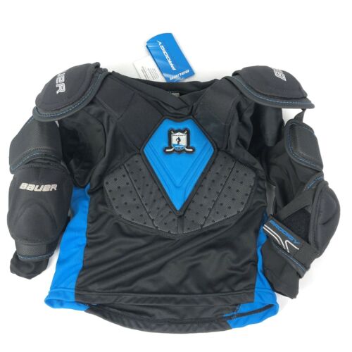 NEW Bauer Prodigy Youth L Ice Hockey Shoulder Elbow Padded Top Shirt Jersey NWT
