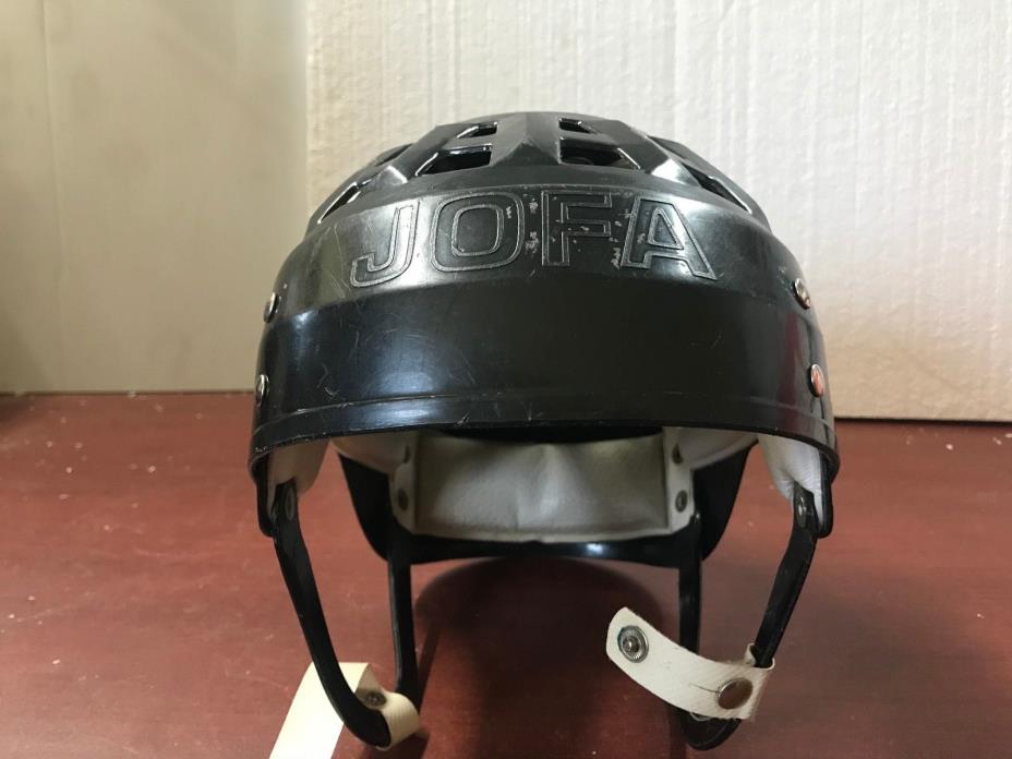 !!! VINTAGE WAYNE GRETZKY JOFA HELMET MODEL 51234 BLACK !!! VERY RARE !!!