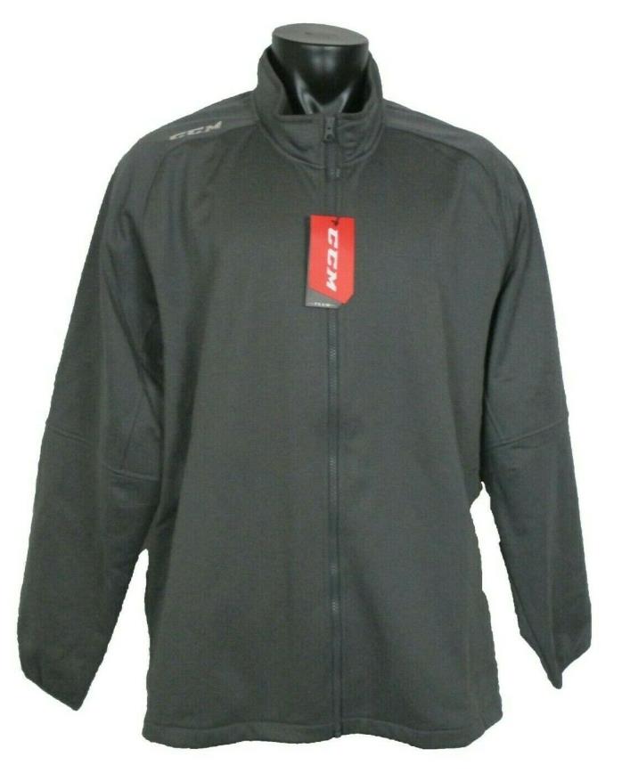 CCM Hockey Grey Soft Shell Jacket Size 3XL