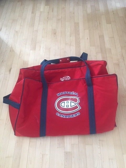 Pro Stock Hockey Montreal Canadiens   JRZ Player Hockey Bag New