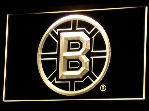 Boston Bruins Hockey NR Bar / Den Light Bar Sign BRAND NEW NO TAX