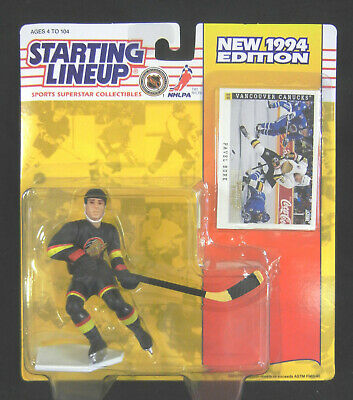 Vancouver Canucks PAVEL BURE : 1994 NHL SLU Hockey Figure & Trading Card