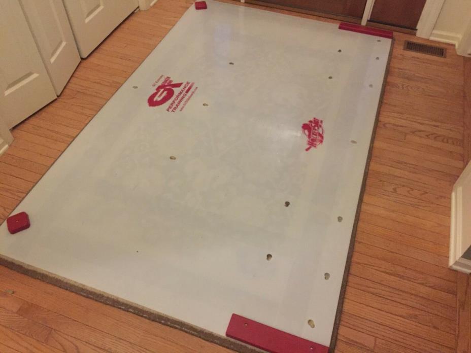 G1 Performance Training Hockey Goaltender Synthetic Ice Slide Board