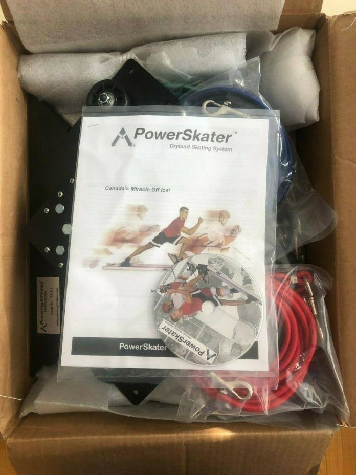 PowerSkater Dryland Skating System Base and Cable Accessories Brand New WOW RARE