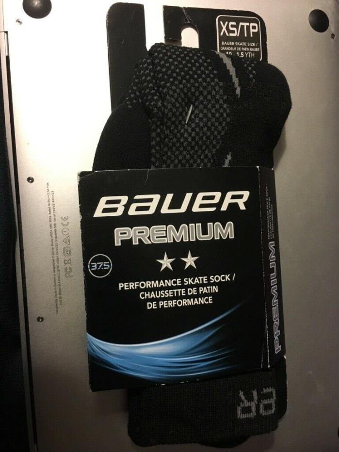 Bauer NG Premium Performance Hockey Skate Socks  37.5 ! New, 10-1.5 YTH
