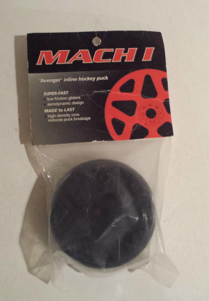 Mach I Avenger inline hockey puck sealed NOS 1995 dated