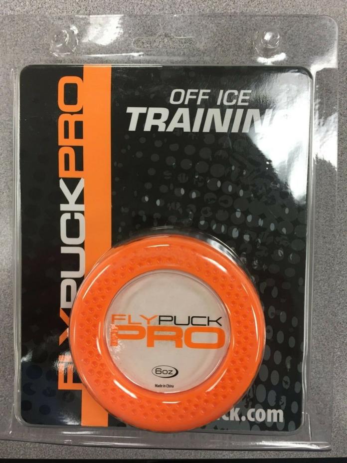 FlyPuck Pro Hockey Training Puck- NEW-Golf Ball Dimple Technology-Free Shipping
