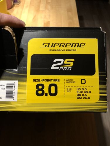 Bauer Supreme 2s Pro Hockey Skates. New In Box. 1x 2n