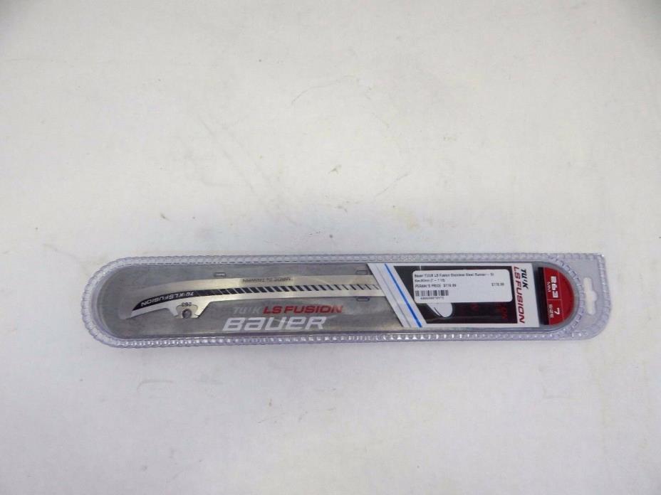 NIB BAUER TUUK LS FUSION STAINLESS STEEL RUNNER 263MM SIZE 7 FREE SHIPPING