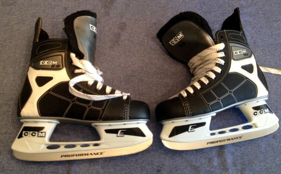 NHL CCM Performance Skates -Size 8 youth - Nice Condition