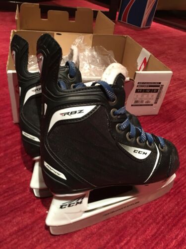 CCM RBZ Rapide Youth Kids Boys Ice Hockey Skates - JR Size 12 US Shoe Size 13.5