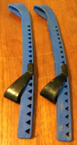 Ice Hockey Skate Blade Guards Plastic BLADE GARDS Walk & Protect Blue Arrow Bran