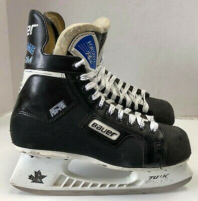 Vintage Bauer Custom 3000 Ice Hockey Skates senior size 9.5 sr vtg rare skate