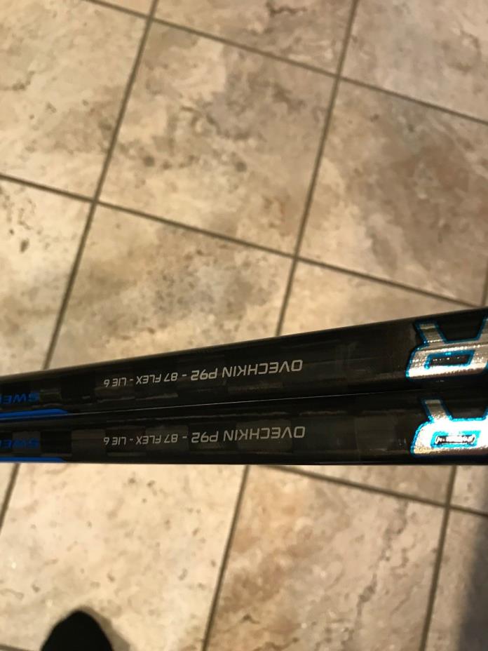 Bauer 1N 2017 P92 87 flex right Lie 6 2 pack Retail value of over $500