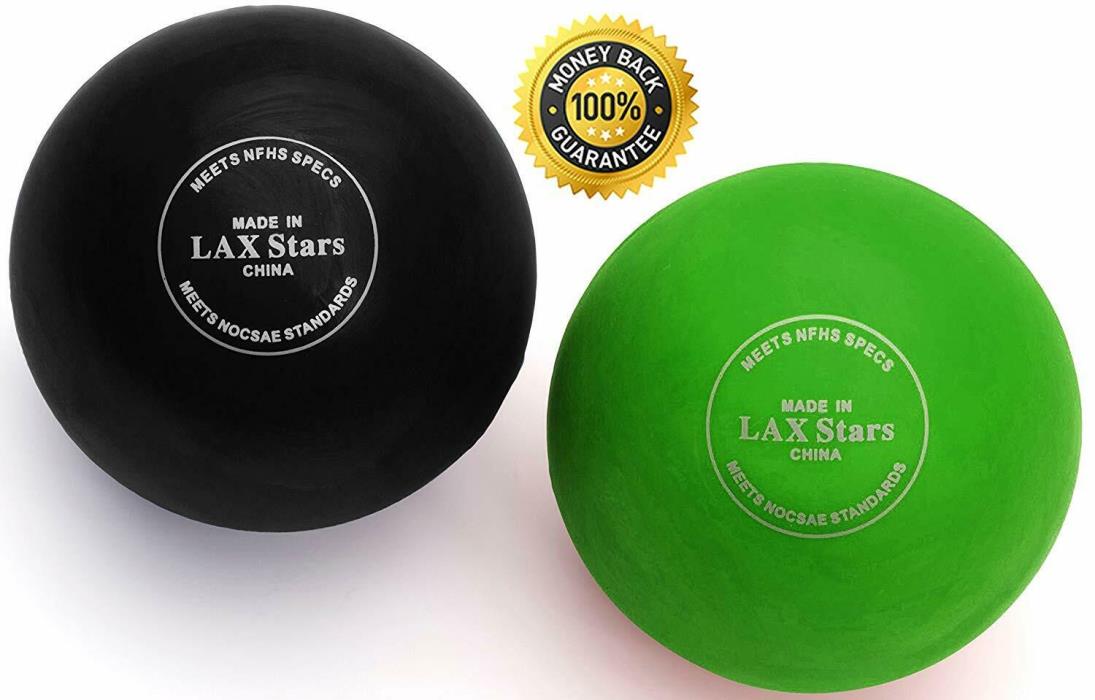 LAX Stars Lacrosse Balls Myofascial Tension Release, Fascia Release, Massage