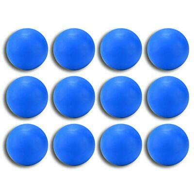 12 Pack Lacrosse Massage Balls - Multiple Colors Available (Blue) Sports 