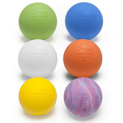 LACROSSE BALL SET OF 6 OFFICIAL SZ MEETS NCAA AND NFHS