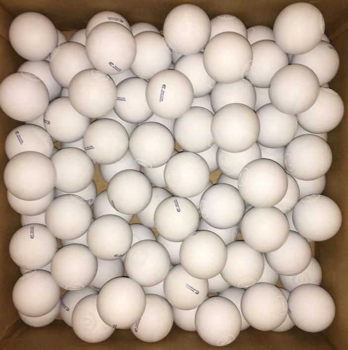102 White Lacrosse Balls (NOCSAE certified)