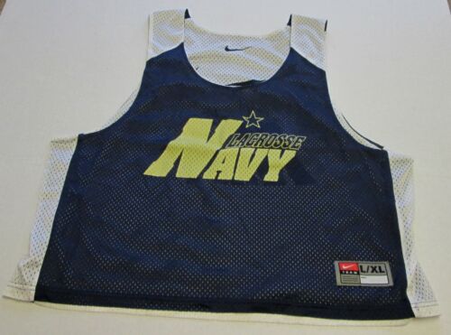 Naval Academy Navy Midshipmen Reversible Lacrosse Jersey - Adult Large/XL - Nike