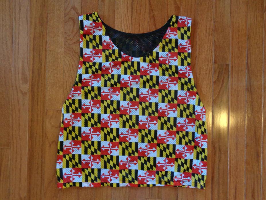 University of Maryland Reversible Lacrosse Pinnie, Small