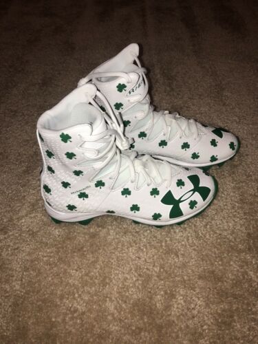3.5Y Shamrock Under Armour UA Highlight RM JR Lacrosse Cleats New