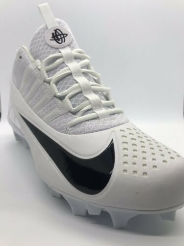 Nike Alpha Huarache VI PRO Men's Lacrosse Cleats 904581-101 Size 12.5 White