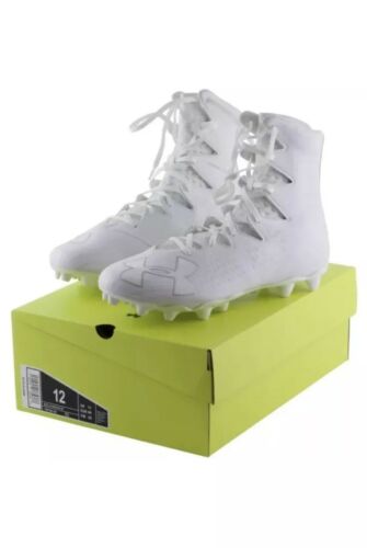 Under Armour UA Highlight MC 1297358-100 White Football Cleats Mens Size 9