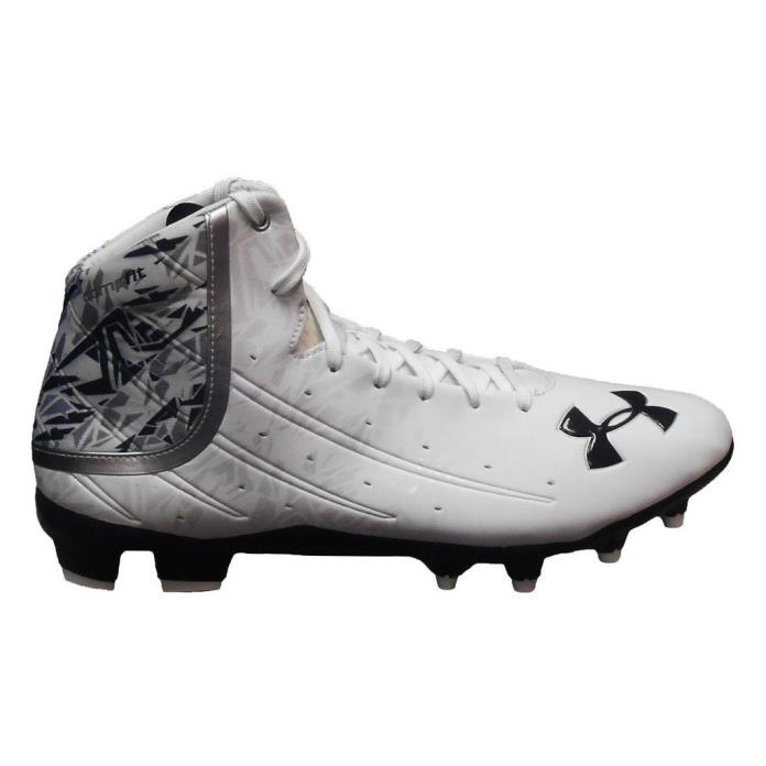 NEW Under Armour Team Banshee Mid MC Lacrosse Cleats