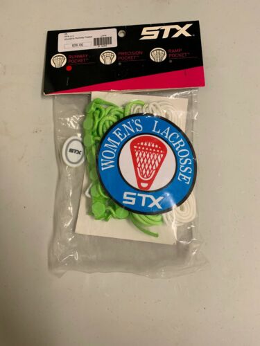 New STX Women's Lacrosse Runway Pocket Stringing Kit Green Free Shipping