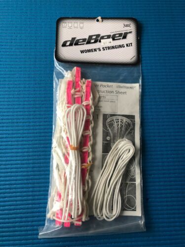 deBeer Women's  Stringing Kit Pink & White New