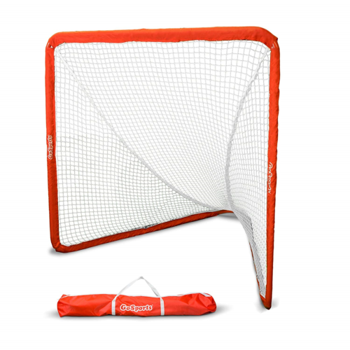 GoSports Regulation 6' x 6' Lacrosse Net with Steel Frame | The Only Truly Goal