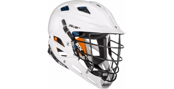 STX Stallion 600 Adult Lacrosse Helmet .. Adult Model #: ST66-SR .. White Large