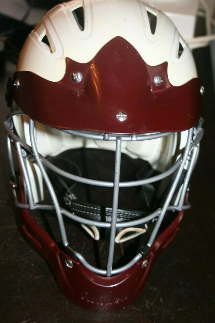RIDDELL Lacrosse Helmet Adult Size Large with Free Teeth Guard