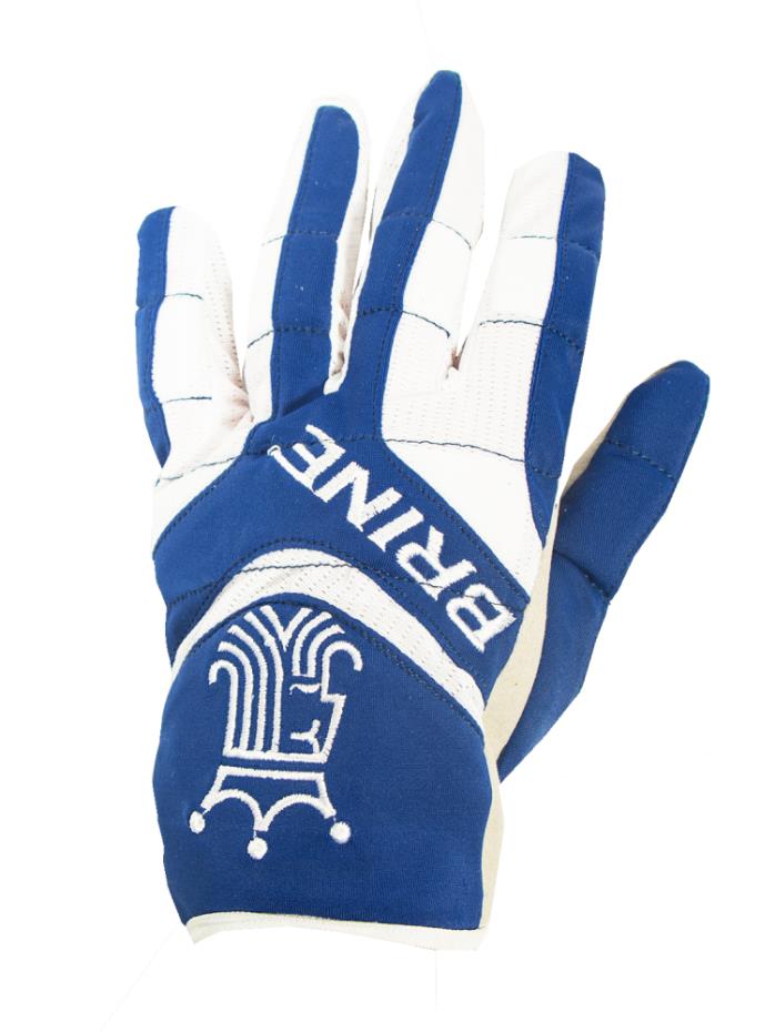Brine LaCrosse Fire Gloves Womens Large Blue WGLF2 NV L