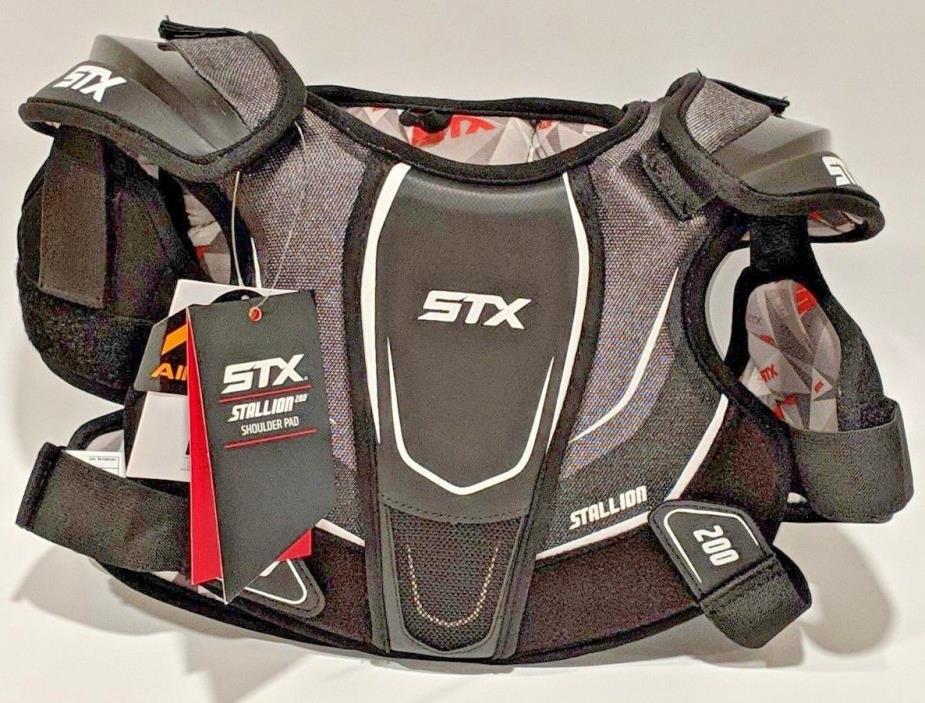 STX Lacrosse Stallion 200 Shoulder Pad Youth Armour Impact Protective Gear Sizes