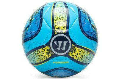 Warrior Superheat Combat Ball, Blue/Yellow/White, 3