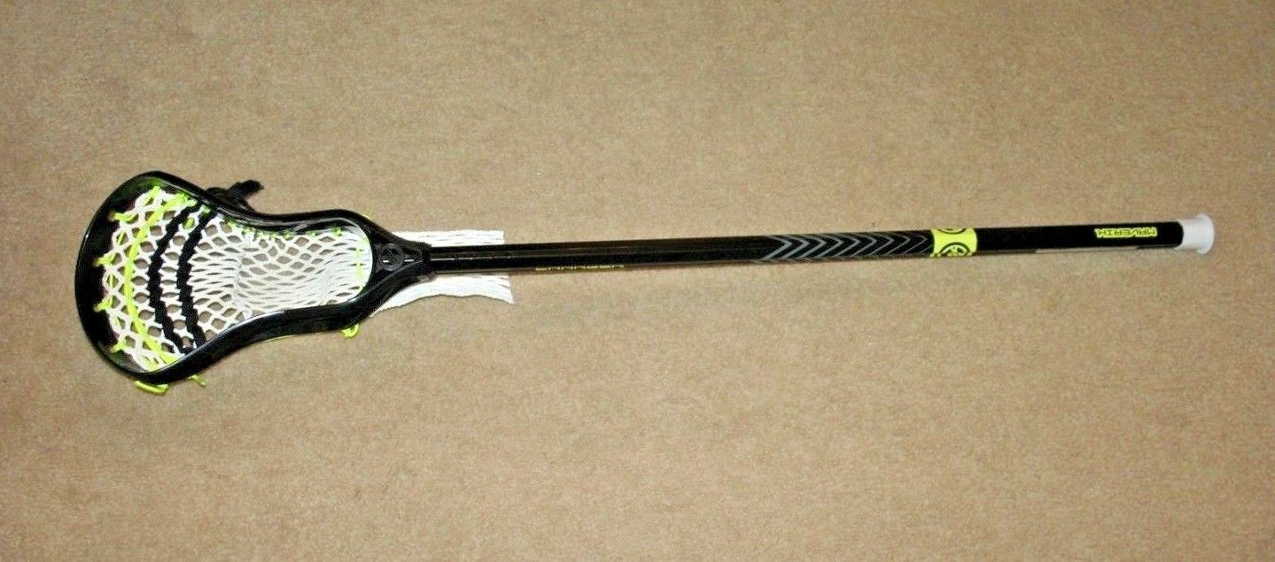 Men's Maverik Charger Complete Lacrosse Attack Stick Black Guaranteed