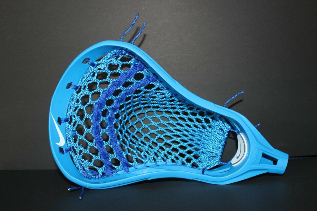 NEW Nike Alpha U Lacrosse Head custom strung w/ semi-soft mesh.