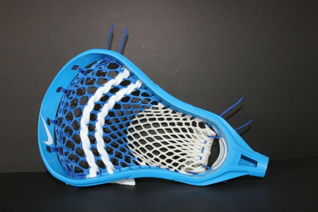 NEW Nike Alpha U Lacrosse Head custom strung w/ waxed mesh.