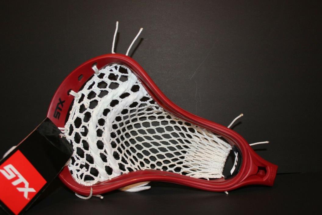 NEW STX Stallion HS Custom Strung Lacrosse Head Strung w/ semi-soft mesh
