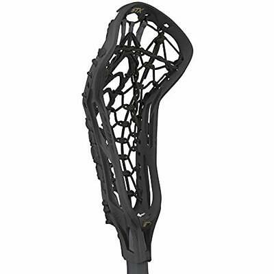 Lacrosse Crux 600 Women's Complete Stick With Launch II Pocket, Black/Black 