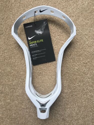 Nike Vapor Elite White Unstrung Lacrosse Head Brand New