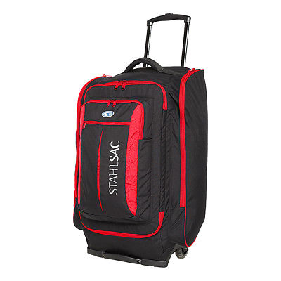 Stahlsac Caicos Cargo Wheeled Dive Pack - Red/Black Other Sports Bag NEW