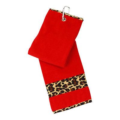 Glove It Leopard Golf Towel - Leoaprd Sports Accessorie NEW