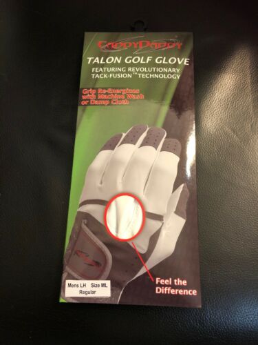 Caddy Daddy Mens Left Handed Size Med/Large Talon Golf Glove New