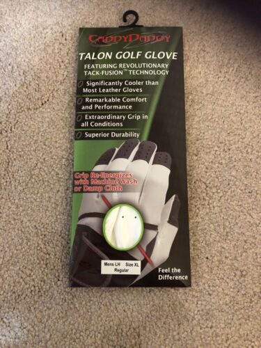 Caddy Daddy Mens Left Handed Size Large Talon Golf Glove New