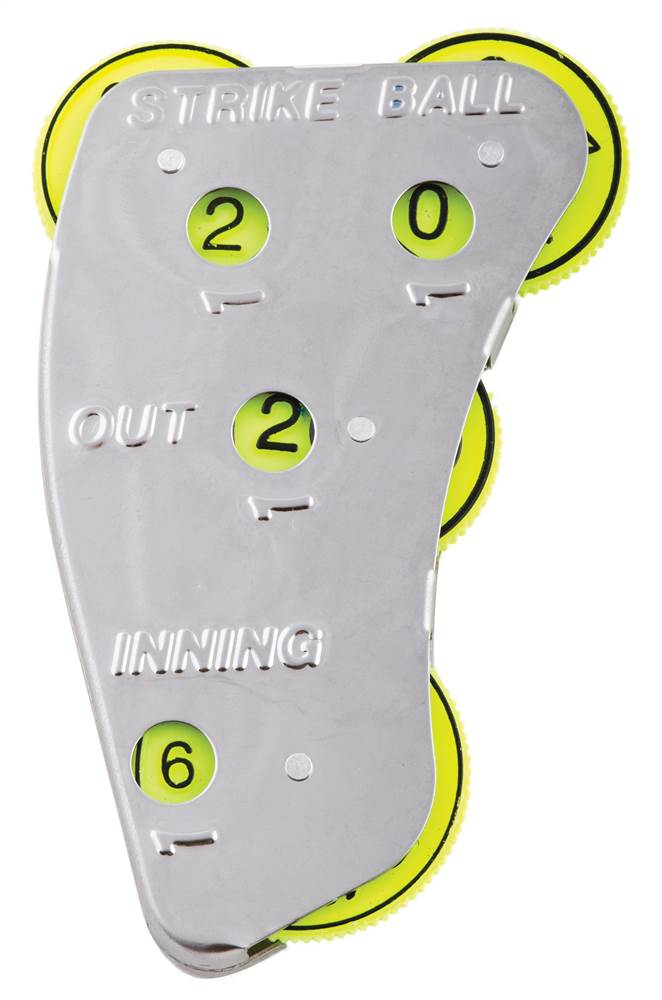4-Wheel Umpire Indicator in Optic Yellow - Set of 12 [ID 3474197]
